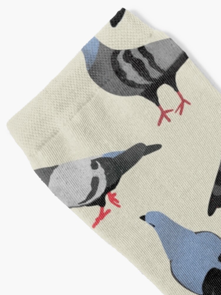 Alternate view of Design 33 - The Pigeons Socks