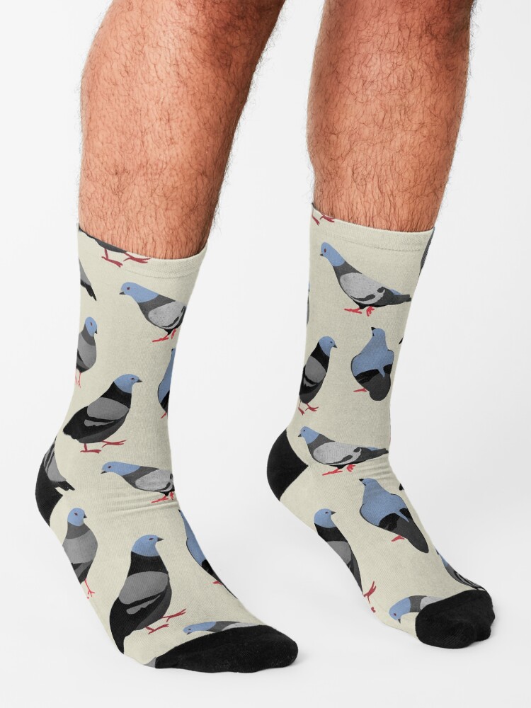 Alternate view of Design 33 - The Pigeons Socks