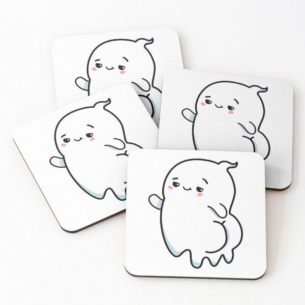 Item preview, Kawaii Booty Ghost designed and sold by kawaiilife.