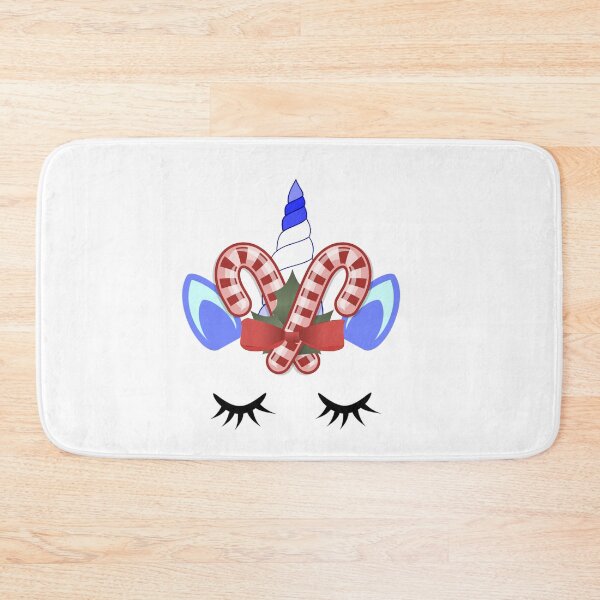 Item preview, unicorn crown candy cane christmas designed and sold by atevern.