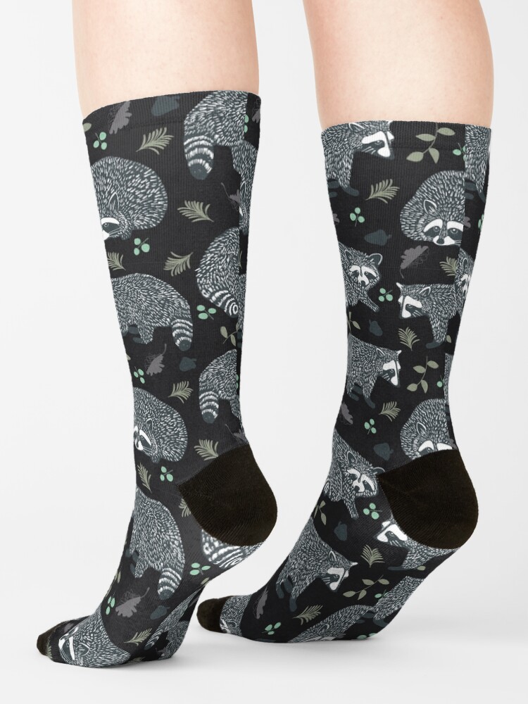 Alternate view of Raccoons! Socks