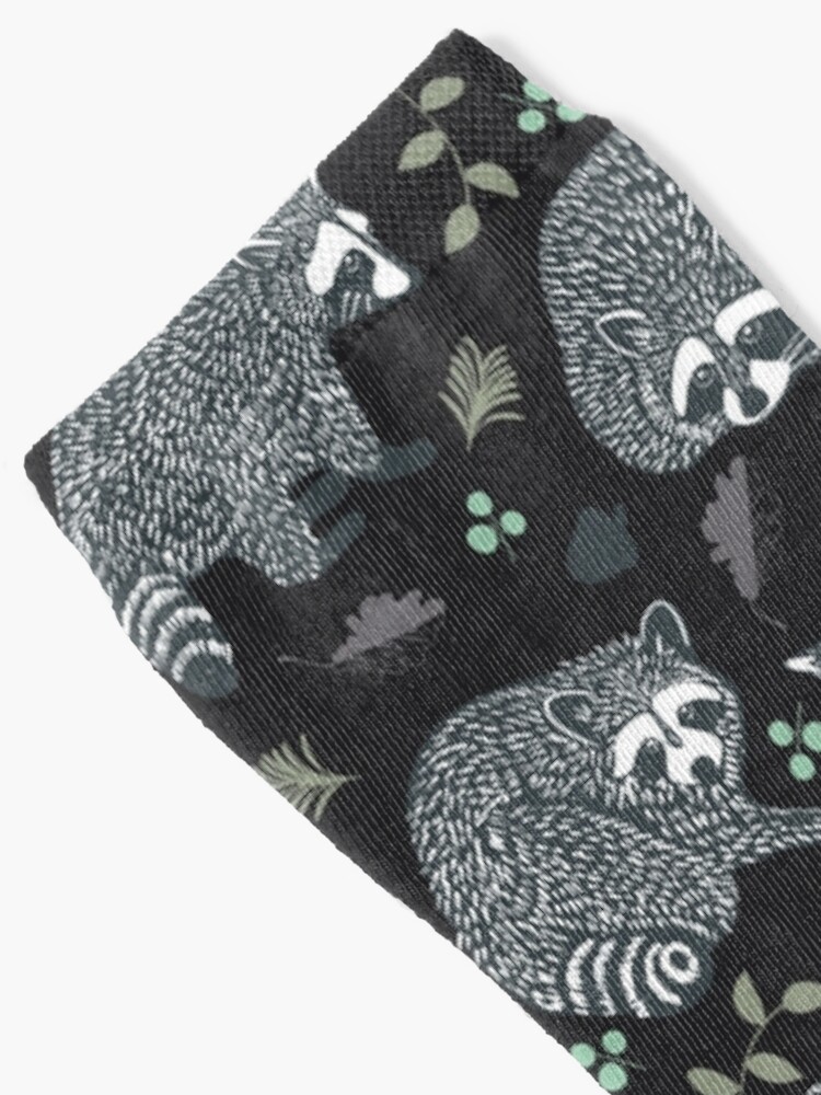 Alternate view of Raccoons! Socks