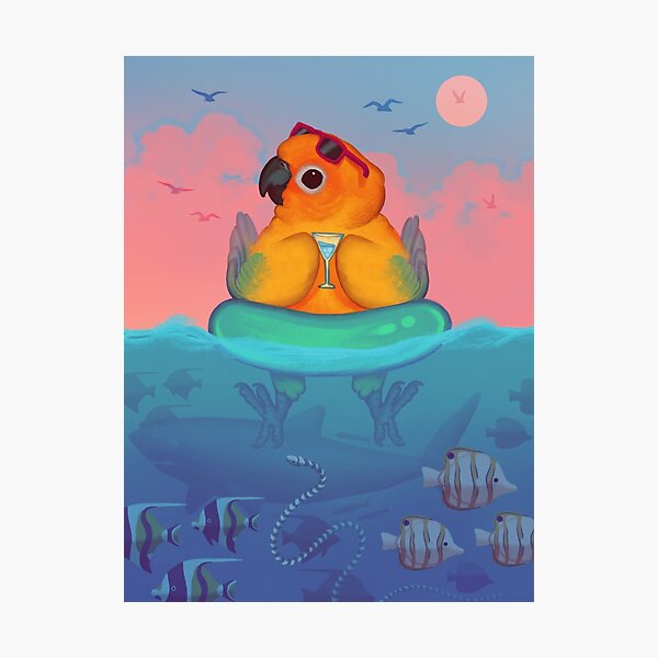 Item preview, Summer Sun Conure designed and sold by parrotte.