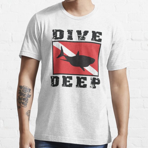 dive flag t shirt