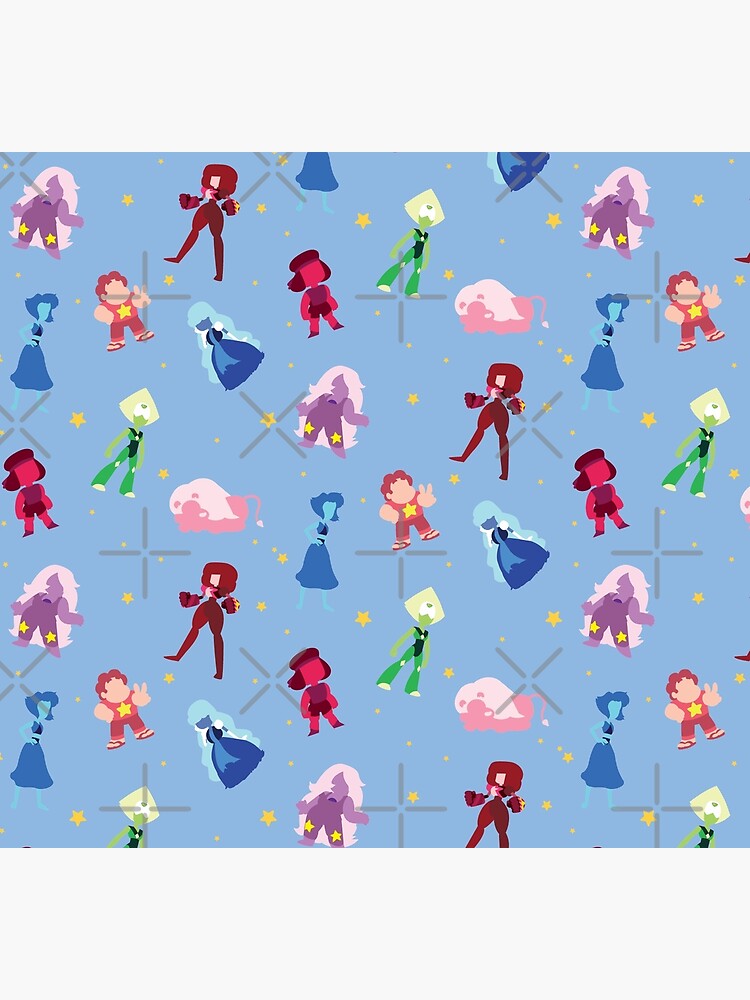 Disover Steven Universe Characters and Stars Pattern Socks