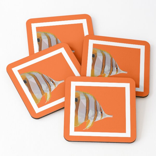 Item preview, Low Poly Butterflyfish designed and sold by Tristd.