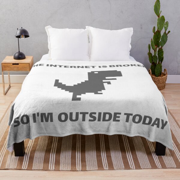 Item preview, The Internet Is Broken So I'm Outside Today designed and sold by Artsthetic Collection.