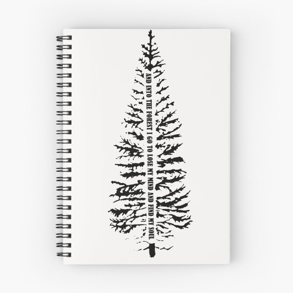 Item preview, And Into The Forest I go to lose my mind and find my soul camping tree designed and sold by bentakana.