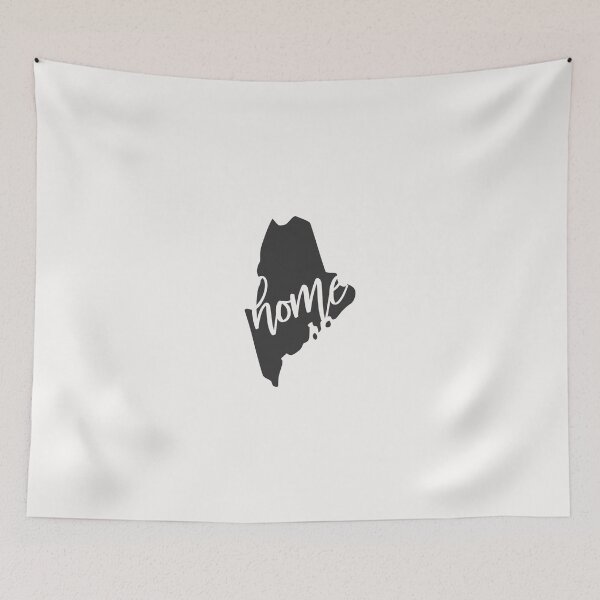 Item preview, Maine Home State Outline Design, Maine Gift, Homegrown graphic designed and sold by DNH Threads.