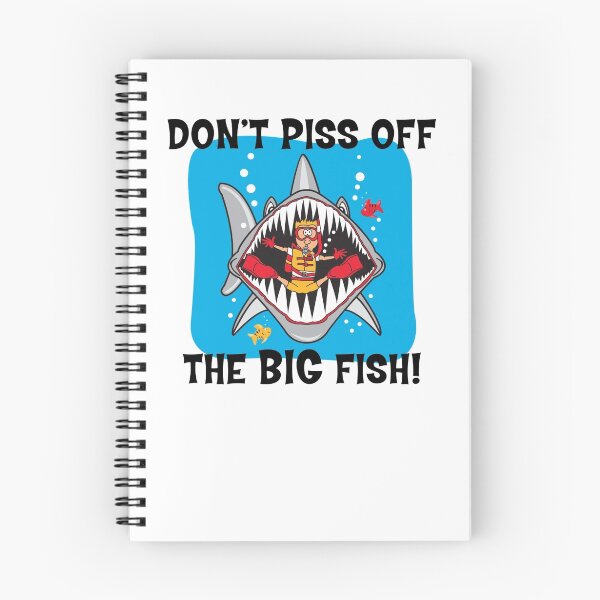 Item preview, Scuba "Don't Piss Off The Big Fish" designed and sold by SportsT-Shirts.
