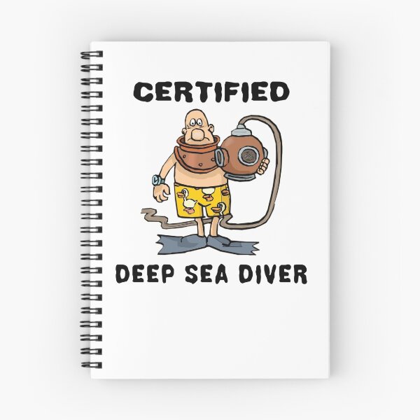 Item preview, Funny Certified Deep Sea Diver designed and sold by SportsT-Shirts.
