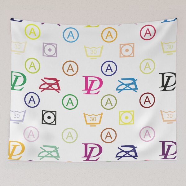 Item preview, Dirty Laundry XL - in a Louis-V-Style - Living Hell designed and sold by Hell-Prints.