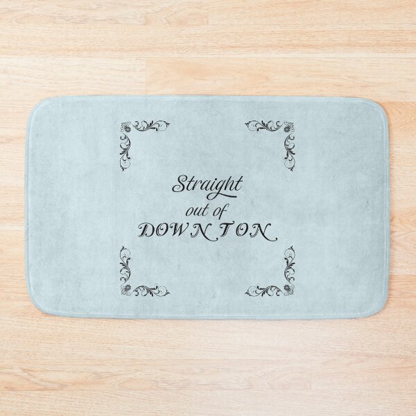 Item preview, Downton Abbey Inspired - Straight out of Downton - statement typography design  designed and sold by talgursmusthave.