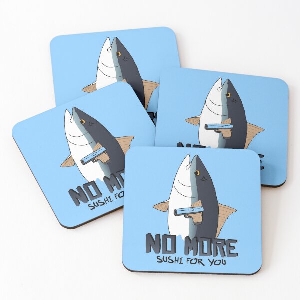 Item preview, No More Sushi Angry Tuna  designed and sold by therealsadpanda.
