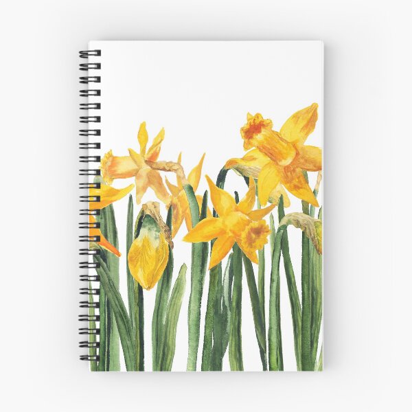 Item preview, watercolor yellow narcissus  designed and sold by Shoshina.