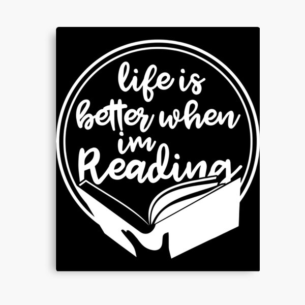 Item preview, Life is better when i'm reading designed and sold by Christopher Taylor.
