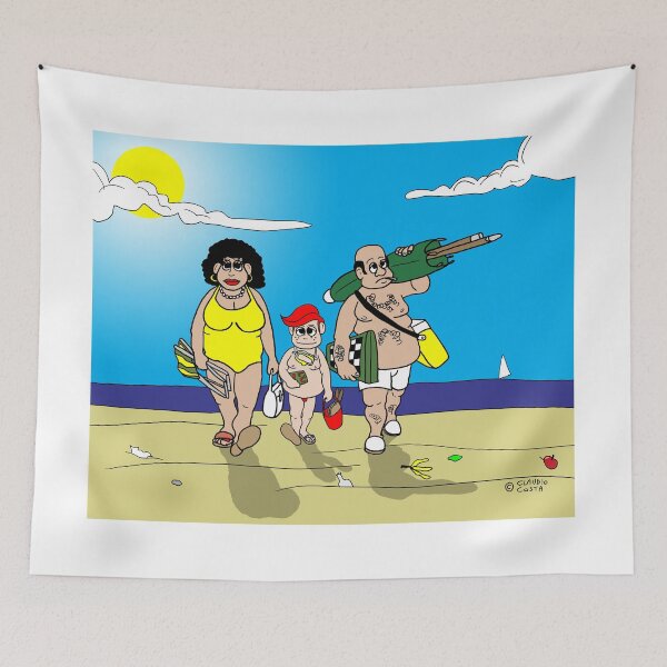 Item preview, I TEMPI DELLE VACCHE GRASSE - Times of Plenty (on the beach) designed and sold by CLAUDIO COSTA.