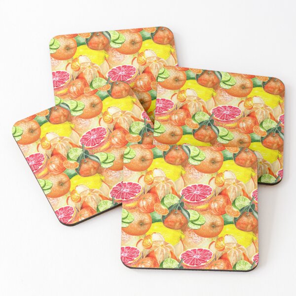 Item preview, Pattern with citruses designed and sold by Shoshina.