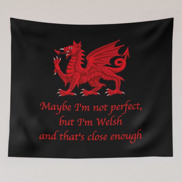 Item preview, Maybe I'm not perfect, but I'm Welsh and that's close enough designed and sold by Steve H Clark.