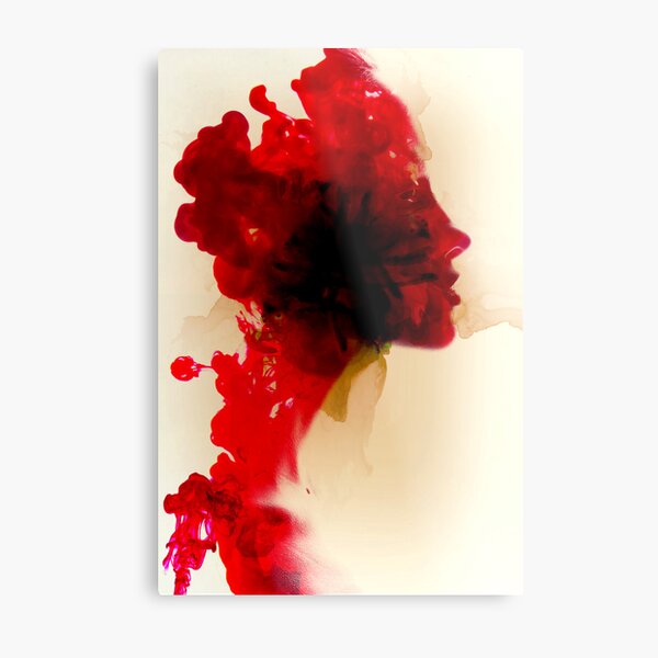 ESCARLATA Metal Print