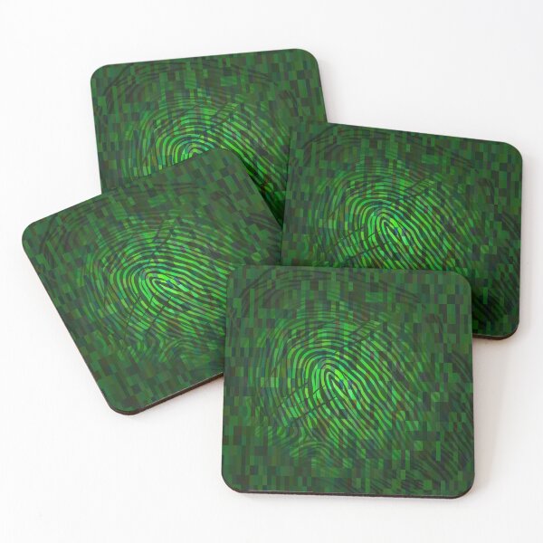 Item preview, Silhouette of fingerprint designed and sold by Shoshina.