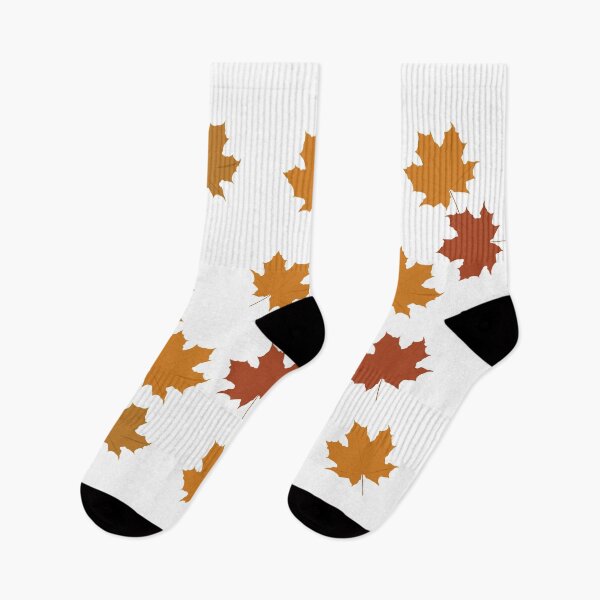 Item preview, Brown Fall Leaves on White background designed and sold by sigdesign.