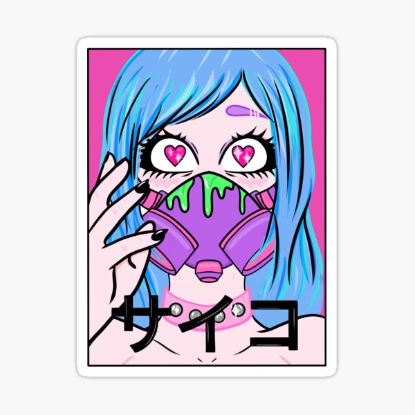Pyscho Sticker