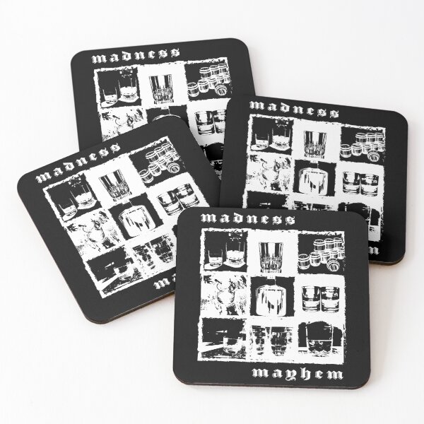 Item preview, Madness and Mayhem Cubed designed and sold by whiskeyonice.