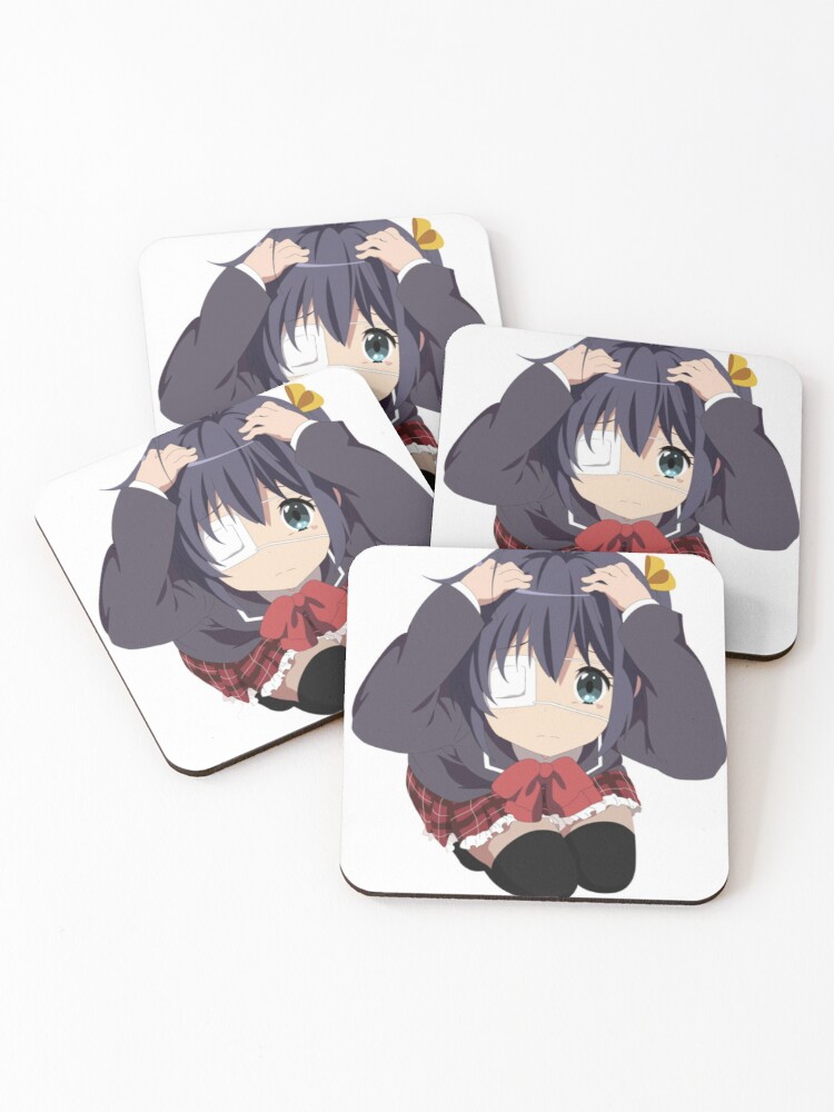 Rikka Takanashi Chuunibyou Demo Koi Ga Shitai Love Chunibyo Other Delusions Coasters Set Of 4 By Wabobabo Redbubble