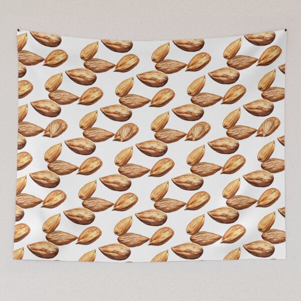 Item preview, Pattern with almonds designed and sold by Shoshina.