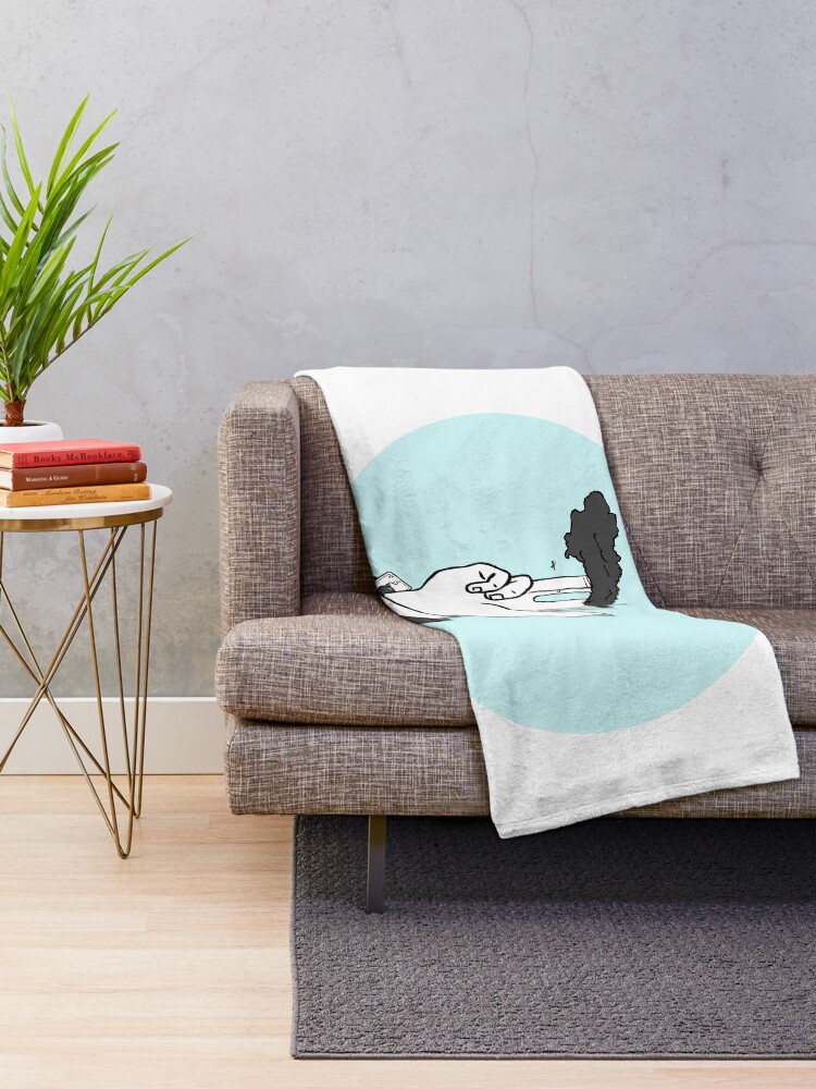 Alternate view of nineleven Throw Blanket