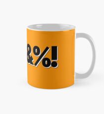 Q*Bert Parody ?#@*&%! Mug