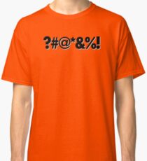 Q*Bert Parody ?#@*&%! Classic T-Shirt