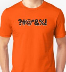 Q*Bert Parody ?#@*&%! Unisex T-Shirt