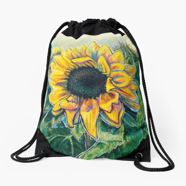 Jen's Sunflowers 2019 Drawstring Bag