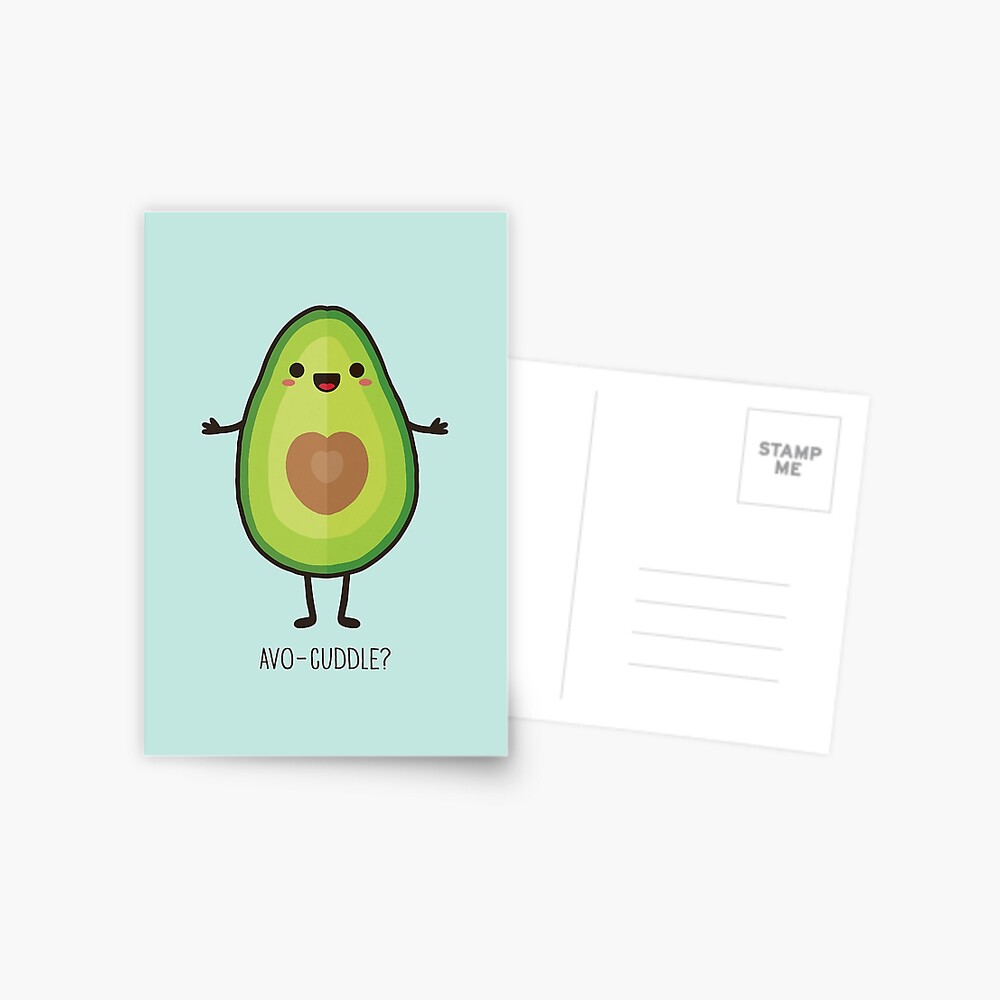 Avo-cuddle? Postcard