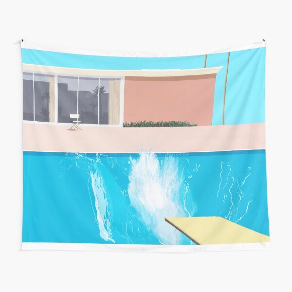 A Bigger Splash Tapestry