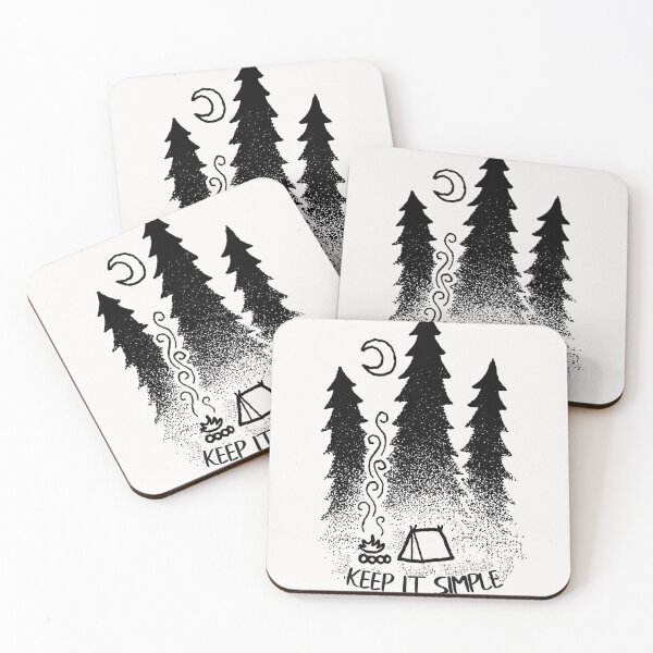 Item preview, keep it simple camping designed and sold by bentakana.