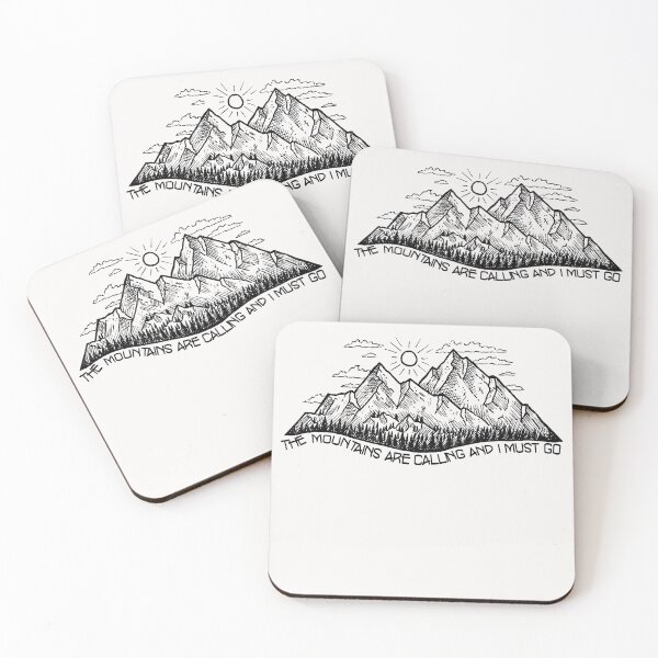 Item preview, the mountains are calling and i must go designed and sold by bentakana.
