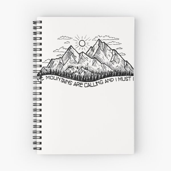 Item preview, the mountains are calling and i must go designed and sold by bentakana.