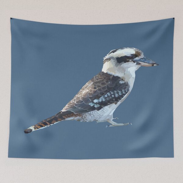 Item preview, Laughing Kookaburra Geometric Art Low Poly designed and sold by Wendy Steinberg Artist.
