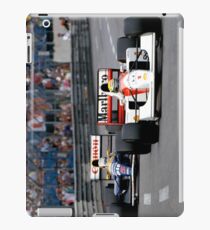Ayrton Senna vs Nigel Mansell at Monaco '92 - Phone cases iPad Case/Skin