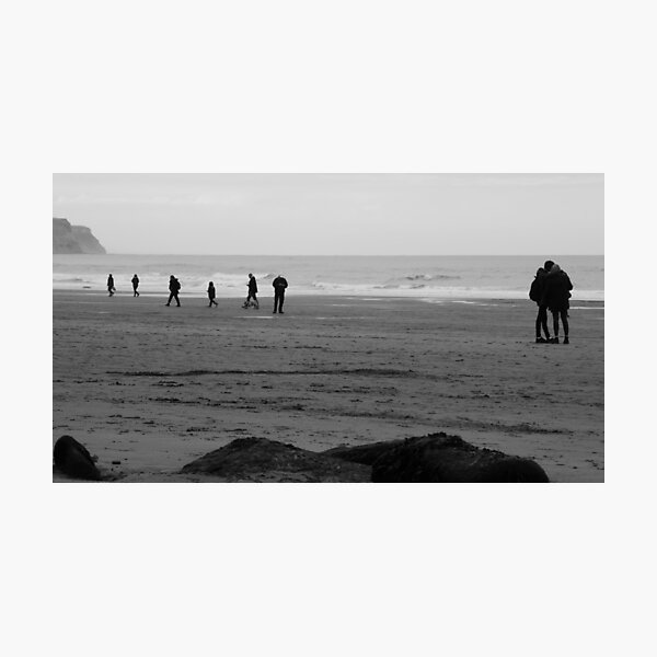Autumn Beach Photographic Print