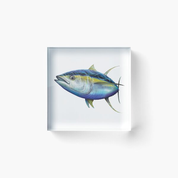 Item preview, Yellowfin Tuna designed and sold by David Pearce Marine Art.