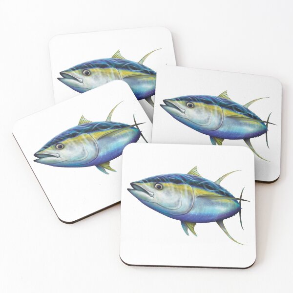 Item preview, Yellowfin Tuna designed and sold by David Pearce Marine Art.