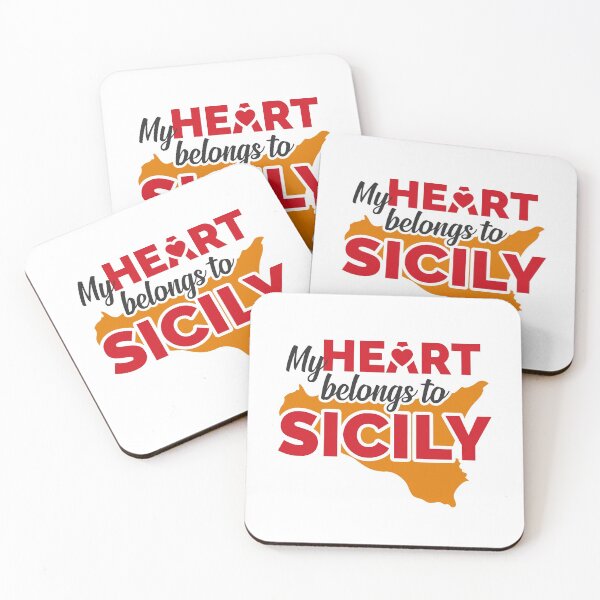 Item preview, My Heart Belongs To Sicily designed and sold by campobellezza.