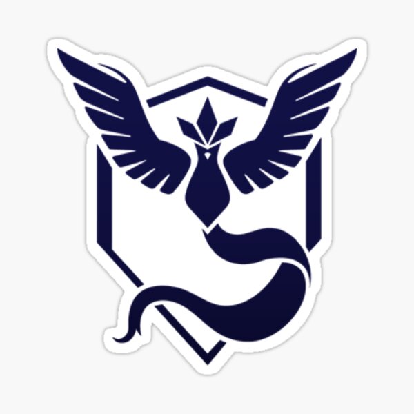 Sticker Articuno Pokemon go Team Mystic Decal