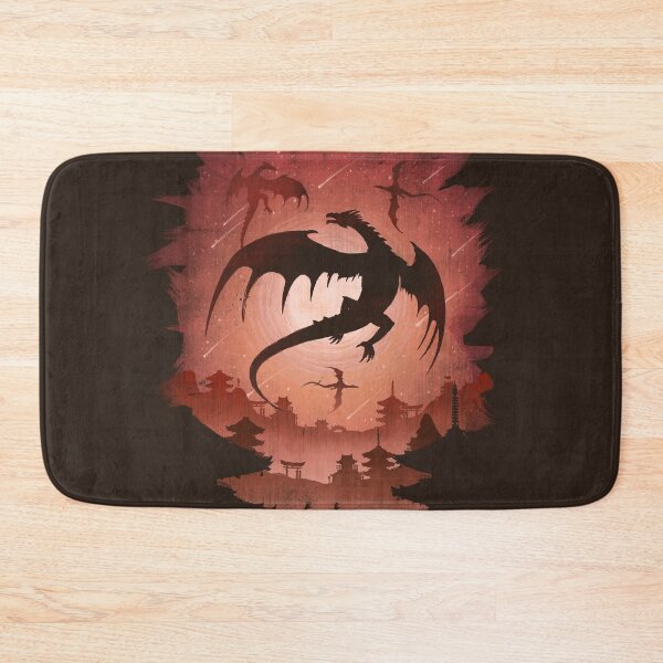 Item preview, Dragons Flying in the Red Sky  designed and sold by Gamma-Ray.