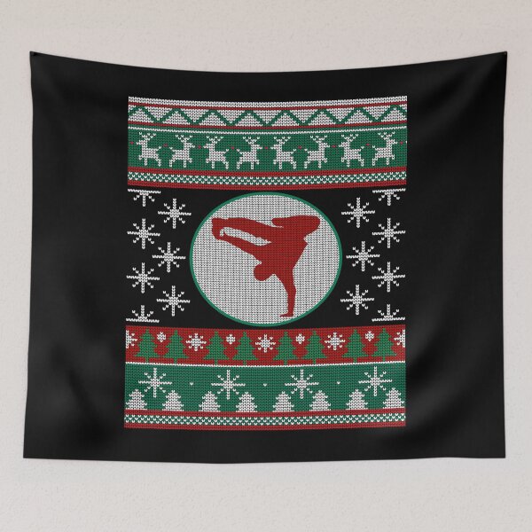 Item preview, Breakdancing ugly christmas gift idea Breakdancing lover designed and sold by LoveEveryWear.