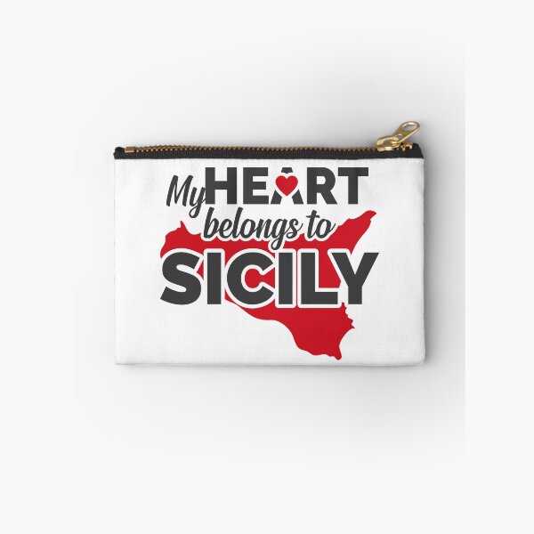 Item preview, My Heart Belongs To Sicily - Red designed and sold by campobellezza.